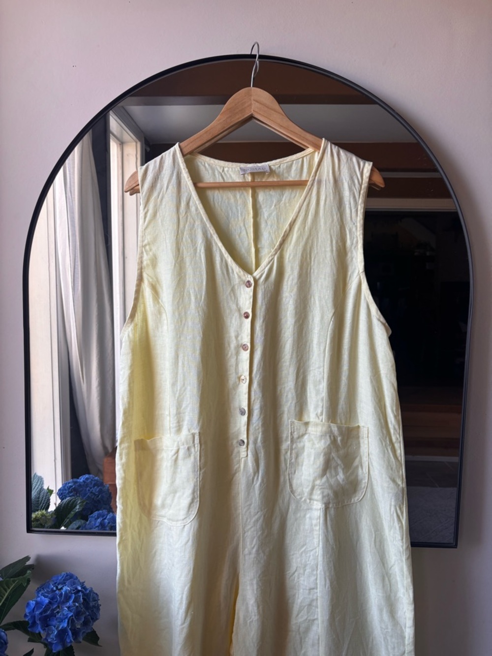 NOMAD THE LABEL | linen florentine jumpsuit | size 16 - Picture 6 of 8